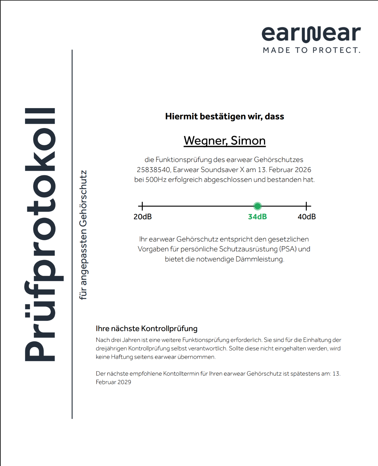 PDF Prüfprotokoll – Seite 1