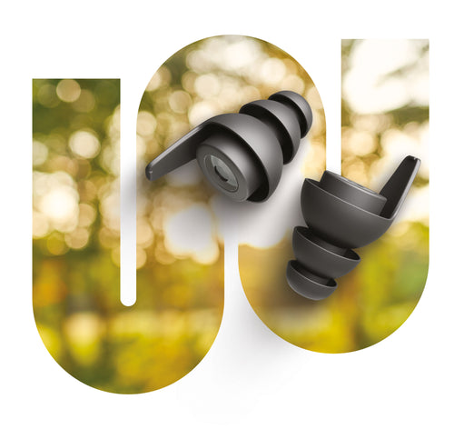 intro hunt welle ohrstöpsel von earwear – gehörschutz mit impulsfiltern für jagd, schießsport und outdoor. reduziert plötzliche laute geräusche und schützt das gehör zuverlässig.