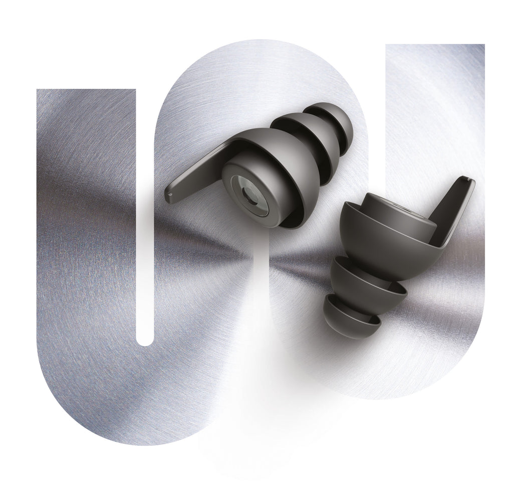 INRTO Work Gehörschutz von Earwear – diskrete, wieder verwendbare Ohrstöpsel für die Arbeit und Handwerk.