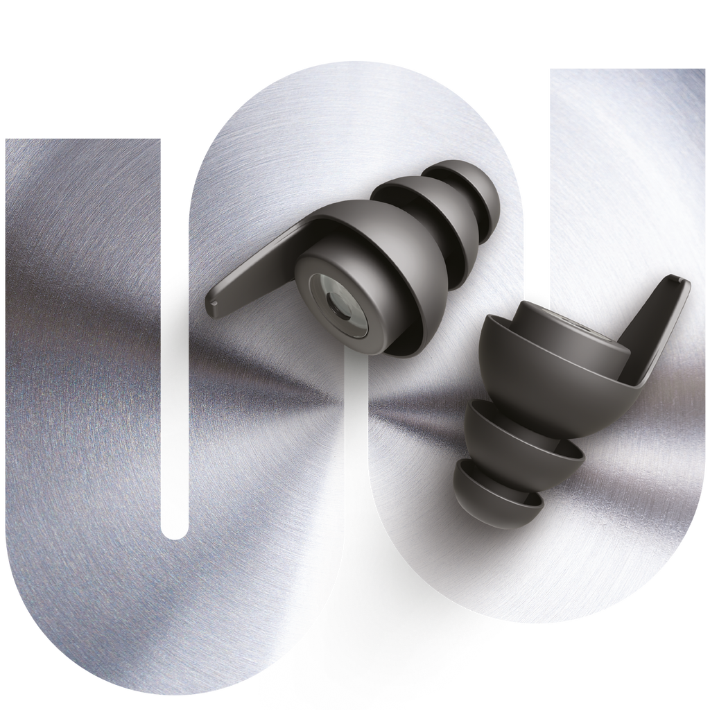 INRTO Work Gehörschutz von Earwear – diskrete, wiederverwendbare Ohrstöpsel für die Arbeit und Handwerk.