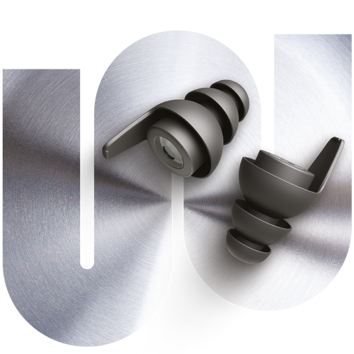 INRTO Work Gehörschutz von Earwear – diskrete, wiederverwendbare Ohrstöpsel für die Arbeit und Handwerk.